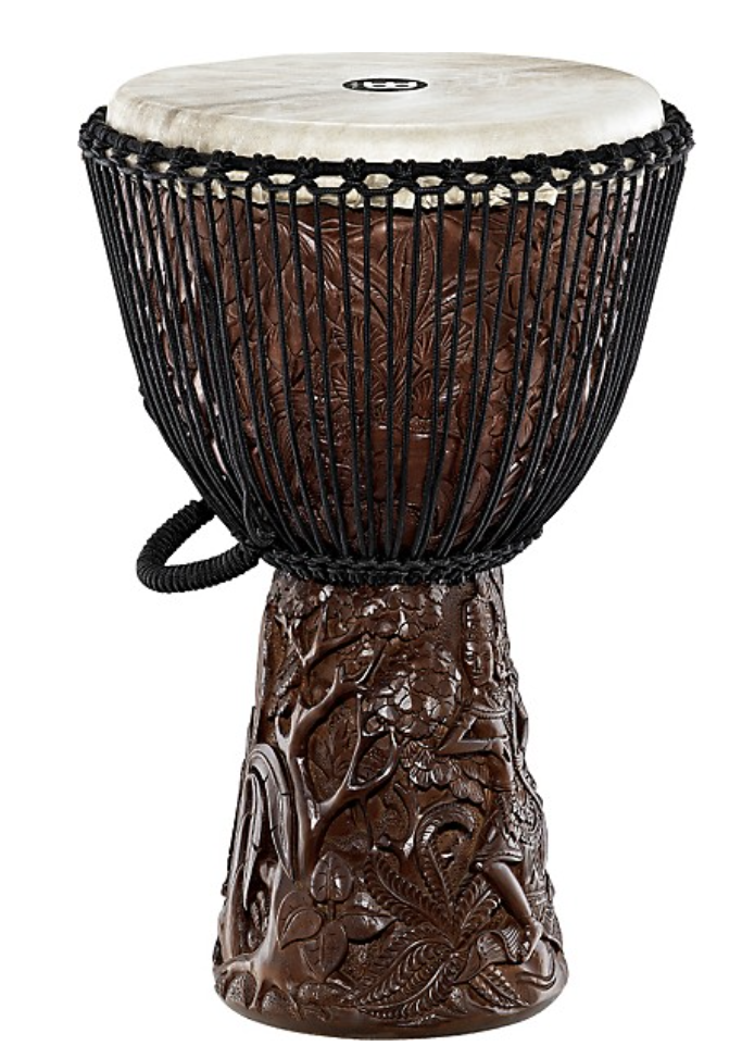 MEINL Rama Sita Deluxe Djembe RAMASITA CARVING 14 in
