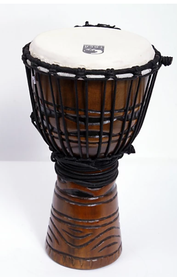 Toca Origins Djembe African Mask 8 in.