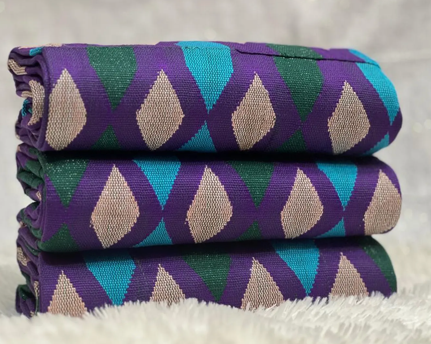 Authentic Kente 6 yards Genuine Ghana handwoven Kente fabric and Kente Cloth African fabric African Bonwire Ghana Kente Traditional